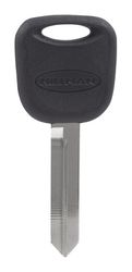 HILLMAN Traditional Key Automotive Key Blank Double For Ford Black/Silver
