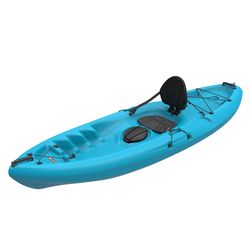 Lifetime Plastic Atlantic Blue Kayak 31 in. W X 108 in. L