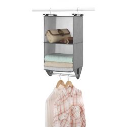 Whitmor 27.5 in. H X 12 in. W X 11 in. L Fabric Closet Organizer