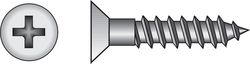 HILLMAN No. 6 Ga. X 1 in. L Phillips Zinc-Plated Coarse Wood Screws 100 pk