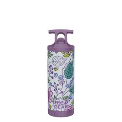 Wyld Gear Wyld Child 18 fl. oz. Violet Garden BPA Free Insulated Water Bottle