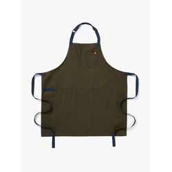 Hedley & Bennett 3 pocket Olive Cotton Apron
