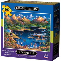 Dowdle Grand Teton Personal Puzzle Multicolored 500 pc