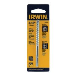 IRWIN 5/16 in. X 4 in. L Carbide Tipped Rotary Drill Bit Straight Shank 1 pc