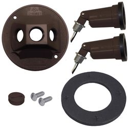 Sigma Switch Controlled Bronze Lamp Holder Kit Hardwired