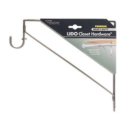 Lido 10-1/2 in. H X 1 in. W X 11 in. L Nickel Shelf Divider