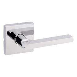 Kwikset Signature Series Halifax Lever Square Polished Chrome Passage Lever