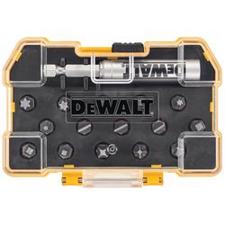 DeWalt Max Fit Assorted Assorted Screwdriver Bit Set Steel 16 pk