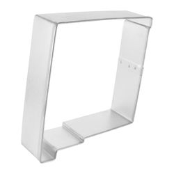 R&M International Corp 3 in. W X 4 in. L New Mexico State Cookie Cutter Silver 1 pc