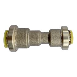 QuickFitting Push to Connect 5/8 in. PTC in. Brass Reducing Union