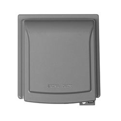 Sigma Rectangle Die-Cast Metal 2 gang 6.02 in. H X 5.55 in. W Weatherproof Cover