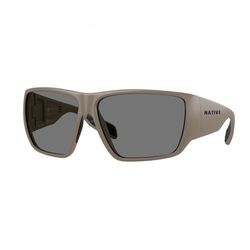 Native Sightcaster II Sunglasses Men's Desert Tan Frame Grey Lens Polarized