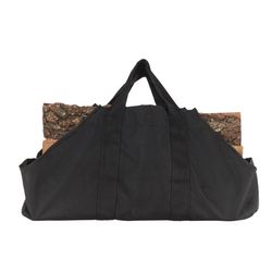 HY-C Shelter Black Polyester Firewood Tote