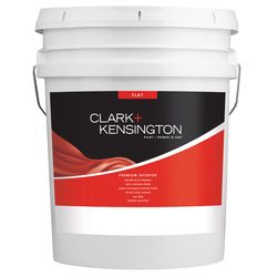 Clark+Kensington Flat Tint Base Mid-Tone Base Premium Paint Interior 5 gal