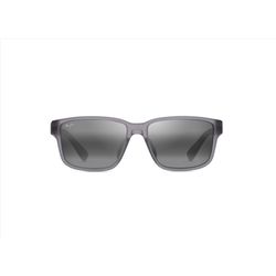 Maui Jim Kuniahi AF Sunglasses Men's Matte Transparent Gray Frame Neutral Gray Lens Polarized