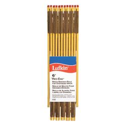 Crescent Lufkin 72 in. L X 5/8 in. W Wood Brick Mason Folding Rule SAE