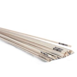 Midwest Products 3/32 in. X 3/32 in. W X 3 ft. L Balsawood Strip #2/BTR Premium Grade