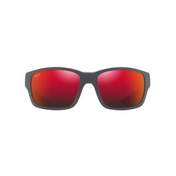 Maui Jim Mangroves Sunglasses Men's Matte Black Frame Hawaii Lava Lens Polarized