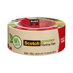 Scotch 1.88 in. W X 60.1 yd L Beige Medium Strength Masking Tape 1 pk