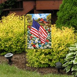 Briarwood Lane Garden Flag 12.5 in. H X 18 in. W