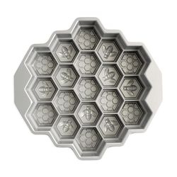 Nordic Ware 12. in. W X 12 in. L Honeycomb Pull Cakelet Pan Toffee 1 pc
