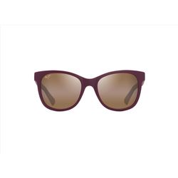 Maui Jim Kiopaa Sunglasses Women's Matte Cyclamen Frame HCL Bronze Lens Polarized