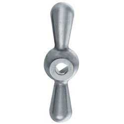 PlumbCraft Cast Metal Chrome Sillcock Key 1 pc