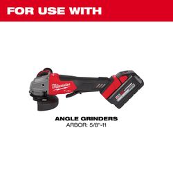 Milwaukee 4 in. Cable Twist Wire Wheel Brush Stainless Steel 1200 rpm 1 pc