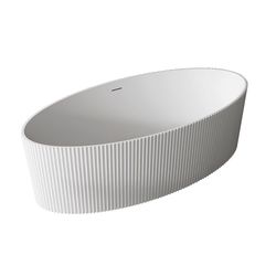 A&E Bath and Shower 67 in. W White Bathtub