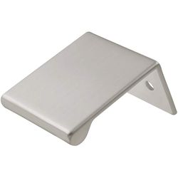 Hickory Hardware Rotterdam Contemporary Arch Cabinet Pull 1 in. Satin Nickel 1 pk