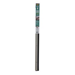 M-D Building Products Satin Nickel Aluminum/Vinyl Sweep For Doors 36 in. L X 2.13 in.