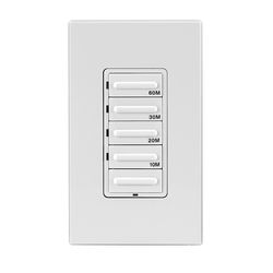 Leviton Decora Indoor Countdown Timer 120 V White