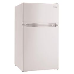 Danby 3.1 ft³ White Stainless Steel Compact Refrigerator 110 W