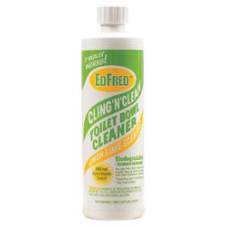 EdFred Cling 'N' Clean Lemon Lime Scent Toilet Bowl Cleaner 16 oz Liquid
