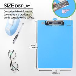Bazic Products Letter Size Plastic Clipboard