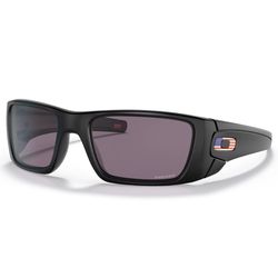 Oakley SI Fuel Cell Sunglasses Unisex Matte Black Frame Prizm Gray Lens Polarized