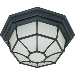 Nuvo Textured Black Switch Incandescent Light Fixture