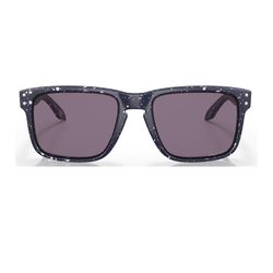 Oakley Standard Issue Holbrook Sunglasses Unisex Navy Splatter Frame Prizm Gray Lens Polarized