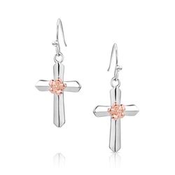 Montana Silversmiths Women's Bountiful Blessings Silver Earrings