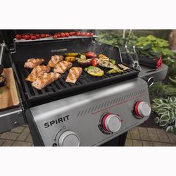 Weber Spirit EX-325 3 Burner Liquid Propane Grill Black