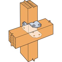 Simpson Strong-Tie 2 in. H X 2 in. W 20 Ga. Galvanized Steel Rigid Tie Connectors