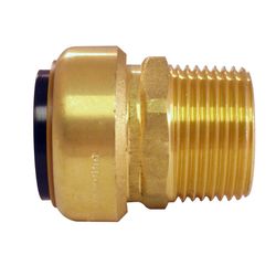 Apollo Tectite Push to Connect 1 in. CTS in to X 1 in. D MNPT Brass Adapter