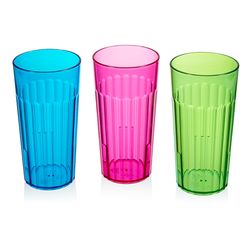 Arrow Home Products 16 oz Rainbow Tumbler Assorted BPA Free Tumbler