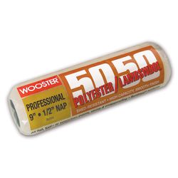 Wooster 50/50 Lambswool Polyester 14 in. W X 3/4 in. Regular Paint Roller Cover 1 pk