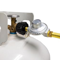 Mr. Heater 12 ft. L Brass/Plastic Quick Connect Hose Assembly and Regulator