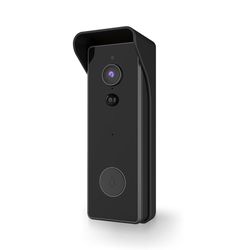 Feit Smart Home White Metal/Plastic Wireless Smart-Enabled Video Doorbell