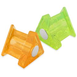 Magnet Source .625 in. L X .625 in. W Assorted Magnetic Push Pins 10 pc