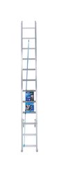 Werner 24 ft. H Aluminum Extension Ladder Type I 250 lb. cap.