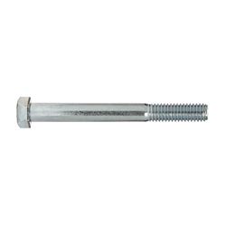 HILLMAN 7/16 in. D X 4 in. L Zinc Plated Steel Hex Bolt 25 pk