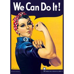 Eurographics Rosie the Riveter Jigsaw Puzzle Multicolored 1000 pc